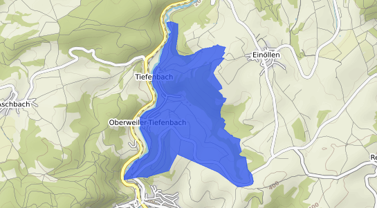 Bodenrichtwertkarte Oberweiler Tiefenbach